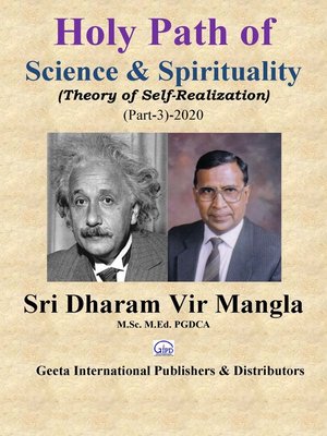 cover image of Holy Path of Science & Spirituality (Theory of Self-Realization) (Part-3)-2020